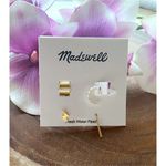 Madewell NWT  Pearl Mix and Match Earring Set Photo 1