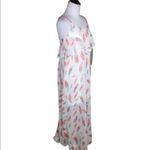 Xhilaration Pastel Spaghetti Strap Ruffle Top Maxi Dress XS NWT Photo 4