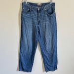 Levi's Baggy Dad Jeans Size 32 Linen Cotton Lightweight Premium Denim Photo 1