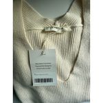 Everlane $118 New  the Slouchy V-neck in Cotton Sweater - XS - canvas Photo 4