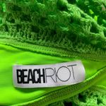 Beach Riot  Bandeau Bikini Top Crochet Green‎ Photo 4