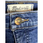 Madewell  10" High- Rise 'Drop Step' Skinny Denim Blue Jeans Distress Size 24 Photo 4