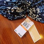 Michael Kors Blue Bikini Top Small Photo 6