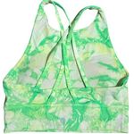 Lululemon ENERGY BRA High Neck Long Line with Pads size 6 Shibori Tie Dye Photo 0