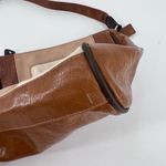 Mouflon Sacs Canada color block leather shoulder bag crossbody‎ patchwork boho Brown Photo 9