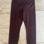 Athleta elation train 7/8 tight chocolate Brown Leggings size medium Photo 0
