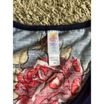 LuLaRoe Luloroe Women's High Low Long‎ Sleeve Rose Floral Design Size Medium Photo 2