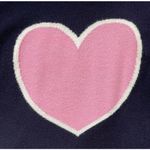 Talbots Navy Cardigan Heart Sweater Photo 9