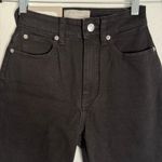Everlane NWT Sz 23 The Curvy Way High Straight Jean Coal Black Organic Cotton Photo 4