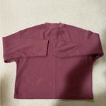 Gap  long sleeve waffle knit cropped boxy top in S Photo 1