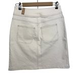 prAna Broadway Denim Skirt in Natural NWT Sz. 4 Photo 3