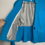 Veronica Beard Dickey Jacket Mile Turquoise Peplum Blazer Women Size 4 Photo 6