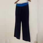Summersalt The Shield Blue Colorblock Cross-Waist Flare Leggings NEW 4 Photo 2