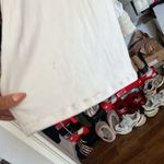 LNA skinny racerback tan top white bodycon midi dress M Photo 10