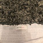 White Smocked Tube Top Size M Photo 1