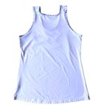 Bosofibella Tennis Top Large White Sleeveless Pickleball Golf Abstract Trim Size undefined Photo 10