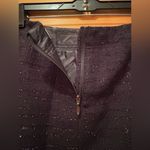 Laundry by Shelli Segal  Black & Silver Skirt Women’s Size 8. Photo 4
