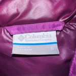 Columbia Purple Sleeveless Full Zip Puffer Vest Photo 3