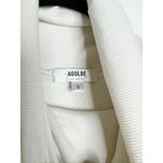 AGOLDE White Cotton Balloon Sleeve Turtleneck Sweatshirt Small Photo 10