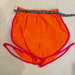 Nike Dri-Fit Women's Running Shorts Neon Orange Pink Lined Size XS 3" inseam Photo 7
