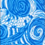 Lilly Pulitzer  Pim Strapless Jumpsuit Blue/White Photo 5