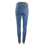 Levi's Mile High Womens Blue High Waisted Super Skinny Denim Jeans Pants Size 28 Photo 2