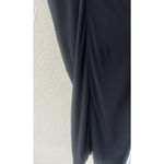 Lafayette 148 New York Black Draped Dress 12 Elegant Career Quiet Luxury Formal Photo 2