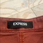 EXPRESS Women's Rust Shorts pleated mom style size 4 Photo 1