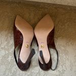 Veronica Beard  Callie Leather Cap-Toe Slingback Pumps Photo 6