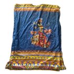 Gypsie Blu kaftan swim cover up one size large xl medium blue dancing beach Orange Photo 3