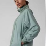 Athleta  Evolve Hybrid Fleece Jacket Travel Commute #983659 W1396 Sz S Photo 1