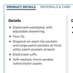 Old Navy Women’s High Waisted Poplin Tapered Jogger Cargo Pants Photo 8