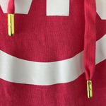 Michael Kors woman’s size small hoodie drawstring t-shirt in coral pink Photo 3