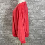 Old Navy Vibrant Corral Terry Crewneck Sweatshirt Photo 1