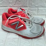 New Balance NB  bright neon orange women’s sneakers size 11‎ Photo 2