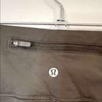 Lululemon  olive green zip the line crop 23” leggings with mesh Photo 4
