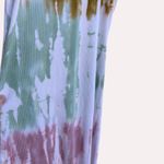 Young Fabulous and Broke Tie Dye Stretch Ribbed Knit Tank Dress Photo 3