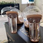 Shoe Dazzle clear strap heeled sandals size 9.5 new in box Photo 4