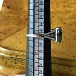 Teal Color Changing Fluorite Sterling Silver Ring Size 8.75 Green Photo 5