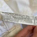 ZARA High-Rise Distressed Mom Denim Shorts Womens Size 8 White Streetwear Photo 8