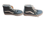 Vans NWOT Gray and White Off The Wall High-Top Sneakers Photo 2