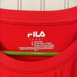 FILA Sport Red Moisture Wicking Long Sleeve Active Wear T-Shirt Large Photo 1