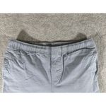 Free Fly NWOT Shorts Womens Large Bamboo Canvas Drawstring Hiking Fishing 4.5" Blue Photo 1