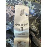 Pietro Brunelli Bella Maternity Dress Navy Floral Long Sleeve Midi Dress S Blue Photo 5