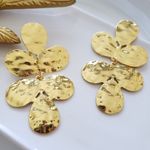 ZARA  Double Clover Earrings Photo 6