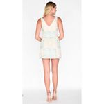 Sofie the Label Carmine Crochet Mini Dress Size Large Green Photo 1