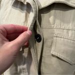 Reiss Eden Khaki Green Cotton-Blend Utility Jacket Size 2 Photo 9