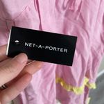 Anthropologie  x Dora Larsen Emeli Ruffled Dress Size 10 Linen Blend Photo 7