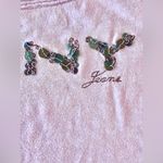 DKNY Jeans Shirt w/Sequin Bead Embellished Logo Photo 3