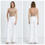 7 For All Mankind NWT Mega Flare Jeans in Clean White Sz 30 Photo 1